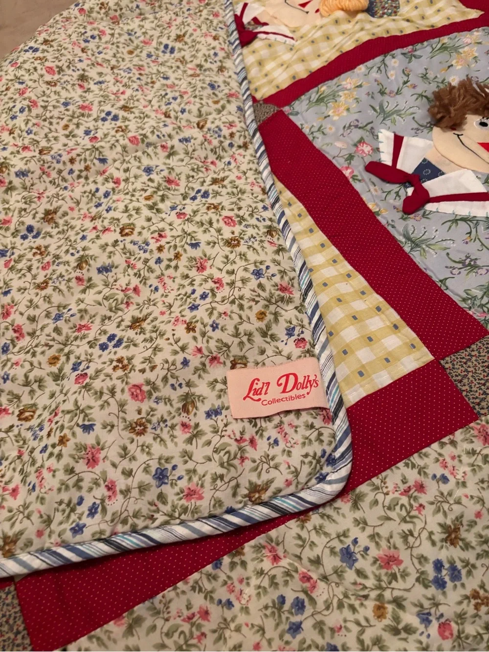 Ten Bears Raggedy Ann Andy Throw